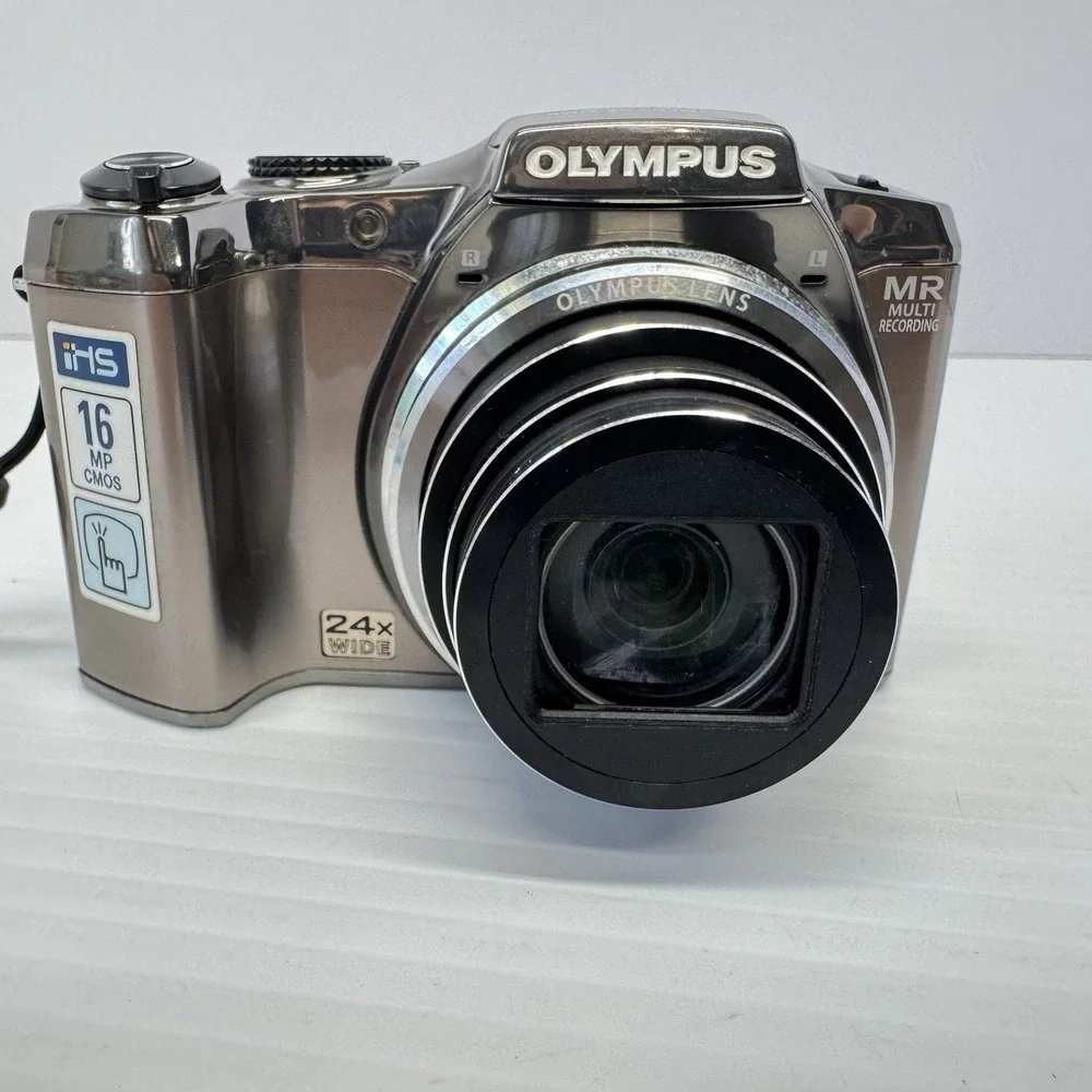Olympus SZ-31MR 16MP Full HD Compact Digital Camera Tested & Working READ